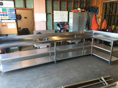 Stainless Steel Bench