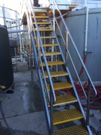 Stainless steel stairs Stainless steel stairs