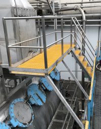 Stainless steel platform Stainless steel platform