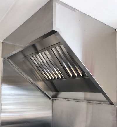 Stainless steel range hood