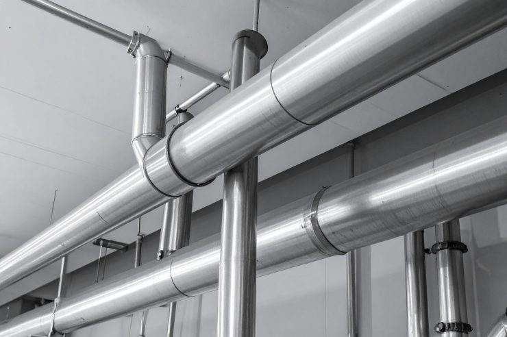Firefly_realistic stainless steel pipework 993957 Firefly_realistic stainless steel pipework 993957